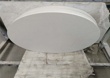 چین Prefab Carrara سفید سنگ مرمر جدول بالا صاف سطوح سفارشی ضخامت تامین کننده
