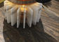 سنگ مرمر نگهدارنده شمع طبیعی سنگ صنایع دستی شکل گل تمیز کردن آسان تامین کننده