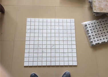 چین کاشی دیوار سنگ مرمر سفید کارارا سفید برای دکوراسیون منزل تامین کننده