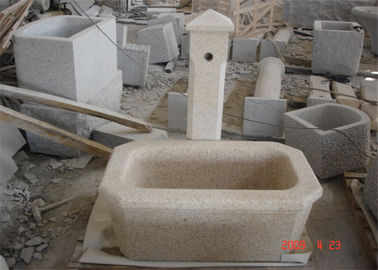 چین چشمه آب گرانیت پایه، باغ سنگ تزئینی ابعاد سفارشی تامین کننده