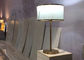 سنگ کرافت طبیعی زیبا سنگ مرمر روشنایی لامپ برای دکوراسیون تامین کننده