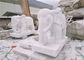 مجسمه های سنگی سنگی سفید Jade، مجسمه های سنگی حیوانات رنگ سفارشی تامین کننده